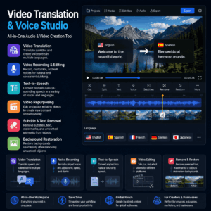 Video Translator & Voice Cloning Tool